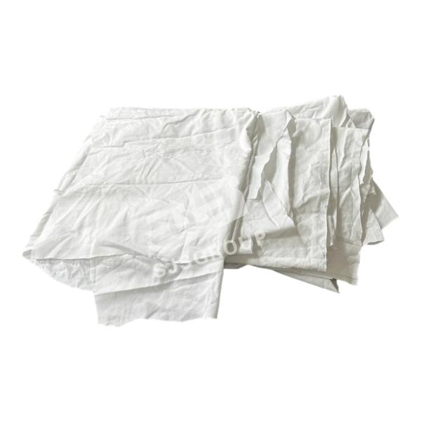Regular Size White Bed Sheet Rags 100% Cotton sheeting Rags Textile Waste Recycled Cotton Cloth Industrial Cleaning Rag