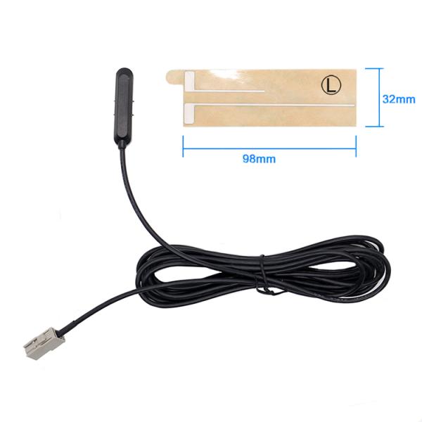 Indoor Film Window Digital HDTV Antenna ISDB 8V For Car DAB