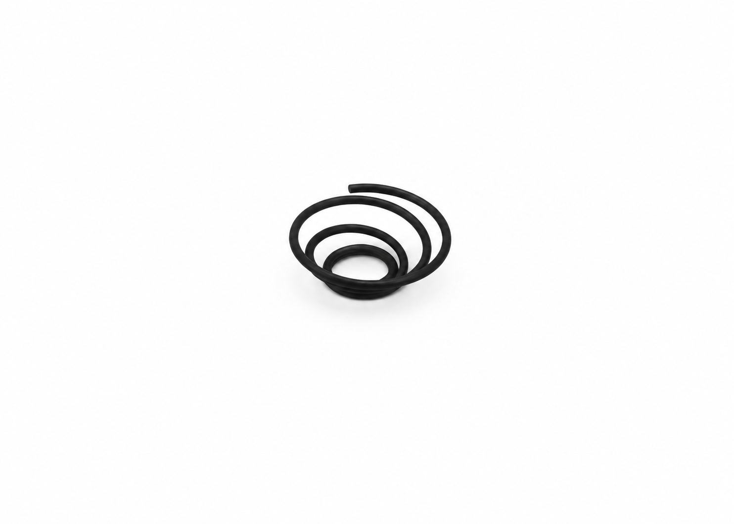 Compression Cone Shaped Tapered Conical Springs Galvanized Wire 65Mn