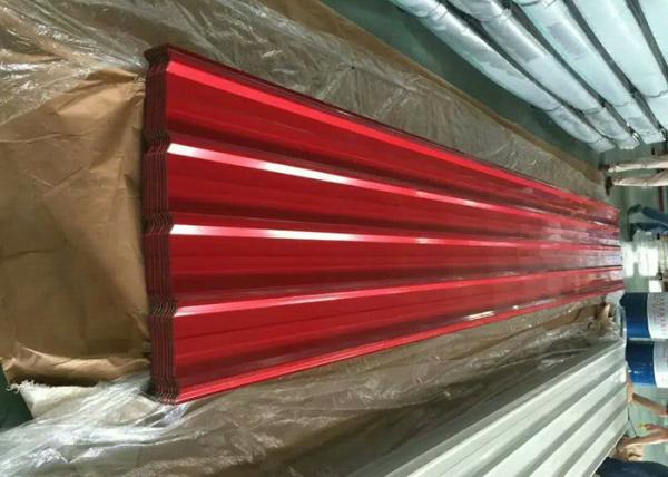 Galvanized Corrugated Steel Sheet , Hot Dipped Galvanized Steel Coils
