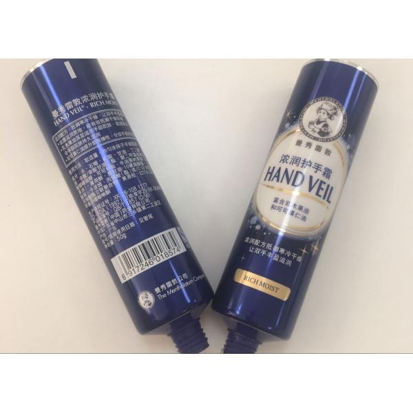 tube cosmétique de alumination de l'emballage 50g stratifié par barrière pour la crème de main