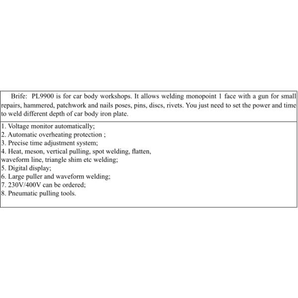 Traditional spot welding