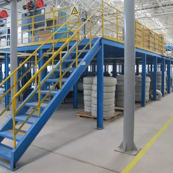 Multi-level Heavy Duty Industrial 800-1500kg/qm Warehouse Racks Pallet Racking Systems Attic Loft Mezzanine Floor Platforms