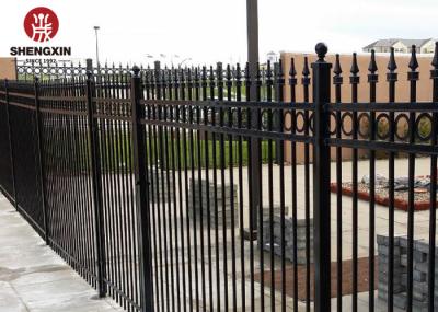 Home Security Anti Theft Residential Wrought Iron Fence 2.9m High
