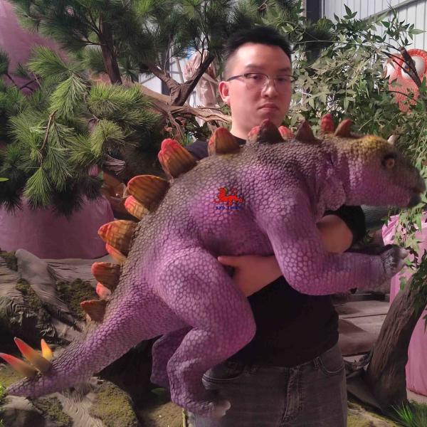 Atividades de diversão Robótica borracha mão realista robô Dinossauro boneco bebê Dino Animatrônico à venda
