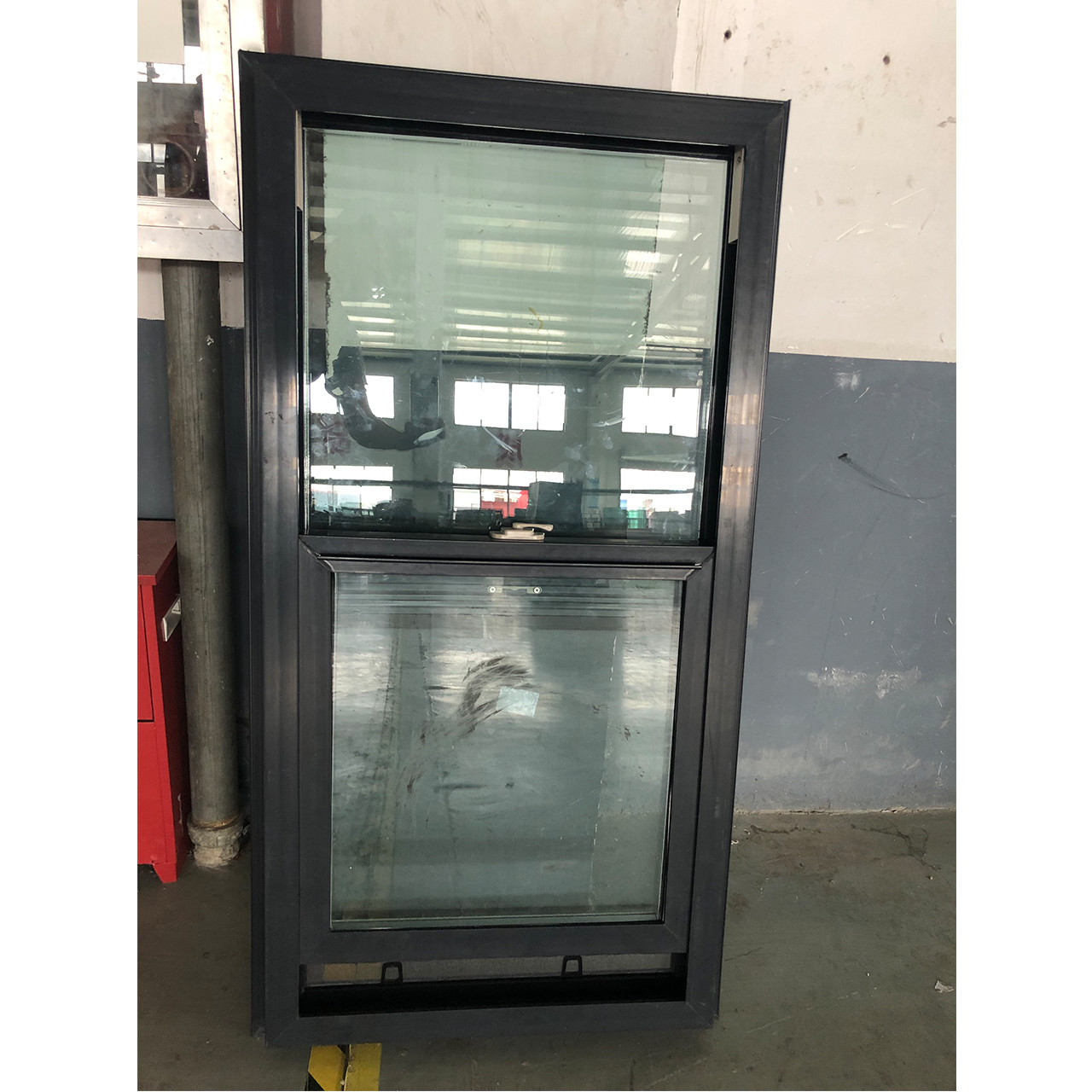 Ремесленник Дом Антрацит Серый UPVC Окна Одноподвешенные Для Балкона
