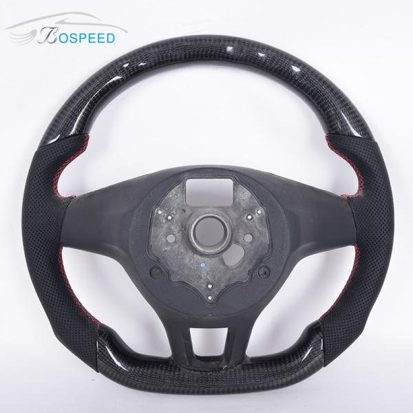 100 Percent Real 3K Volkswagen Carbon Fiber Steering Wheel Customized