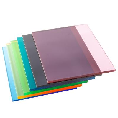 folha resistente 0.8mm uv do policarbonato de 0.5mm à prova de balas