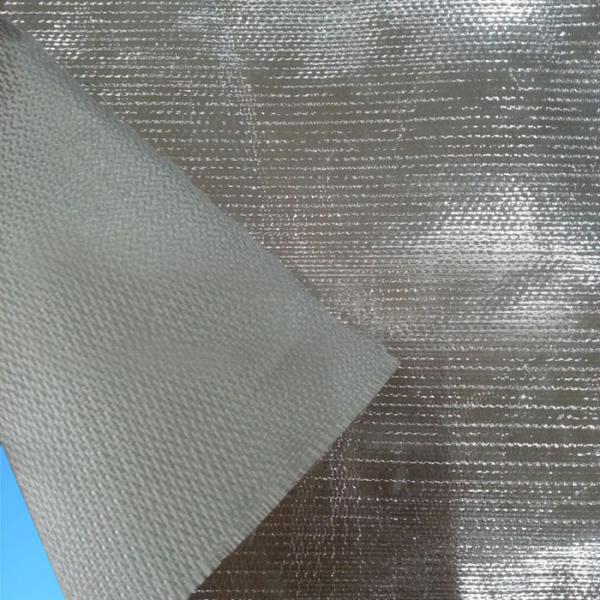 Moisture Resistant 7 Micron Aluminum Foil Fiberglass With Thermal Resistance