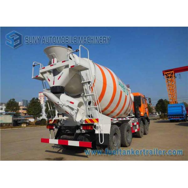 280 Hp North Benz volumetric concrete mixer truck , concrete mixer lorry 8 Cbm