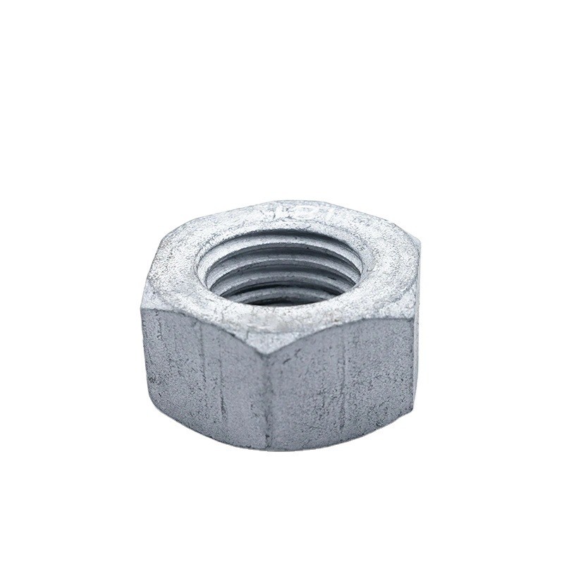 OEM CNC Hardware Parts Carbon Steel Fasteners Hex Nuts with Stamping Process
