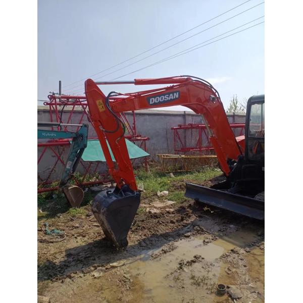 construction digger DX60 used doosan excavator DOOSAN DX55 DX60 used compact excavators