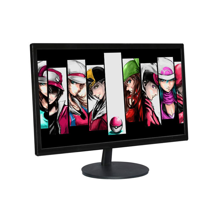 Черный 21,5-дюймовый компьютерный монитор 1920x1080 HDMI DVI VGA LCD