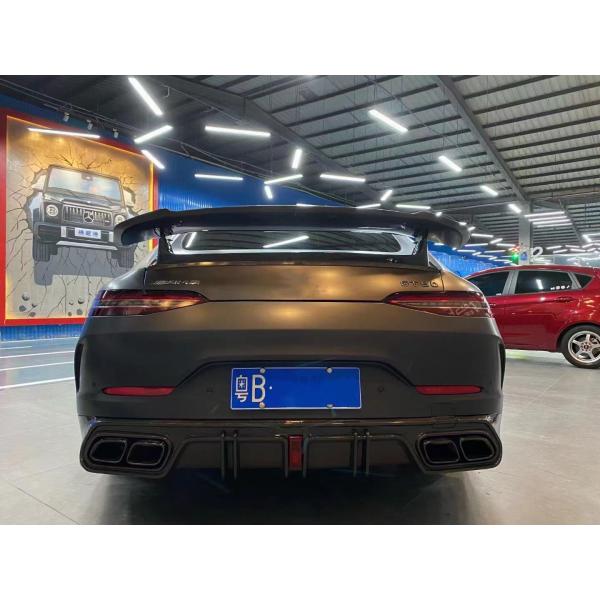 Pièces détachées pour Mercedes-Benz AMG GT50 GT53 Carrosserie en fibre de carbone GT50 GT53 Gt63 Diffuseur en fibre de carbone Spoiler en fibre de carbone