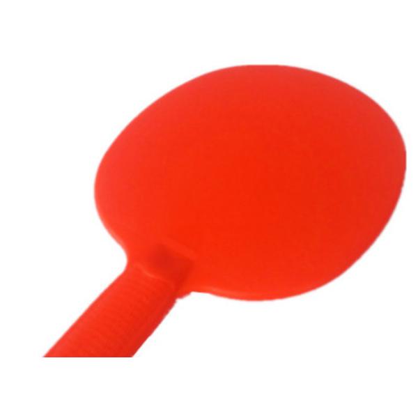 Green Outdoor Table Tennis Racket Plastic Weather Shock Resistant For Children Practice Training
