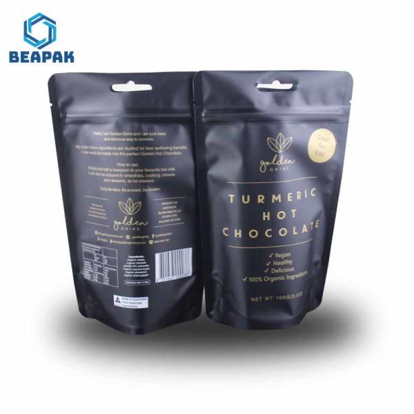Aluminium Foil Laminated Mylar Stand Up Coffee Pouches