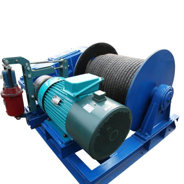 Steel Workshop 1000m Rope Crane Trailer Electric Winch