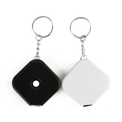 O nome de Wintape personalizado Handcraft o quadrado do medidor dá forma à tração lisa e retrai medidas do mecanismo grava com corrente chave