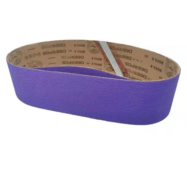 Aluminum Oxide Abrasive Sanding Belt with Resin over Resin Bond Close Coating