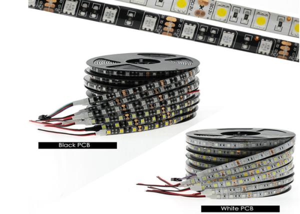 SMD 5050 Outdoor Waterproof Rgb LED Strip Lights / Multicolor Led Light Strip
