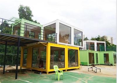 Casa feita sob encomenda luxuoso de aço de pouco peso do recipiente grande área da construção