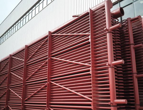 Horizontal Industrial Boiler Economizer Coil With High Corrosion Resistance For Heat Recovery