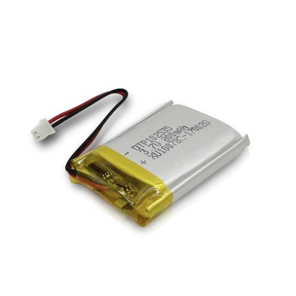 102535 circuito de 3.7V 800mAh 3Wh Li Poly Battery With Protection