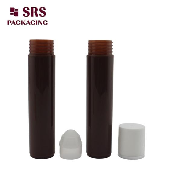 Colorful 35ml Roll On Sample Bottle With Adjustable Roller