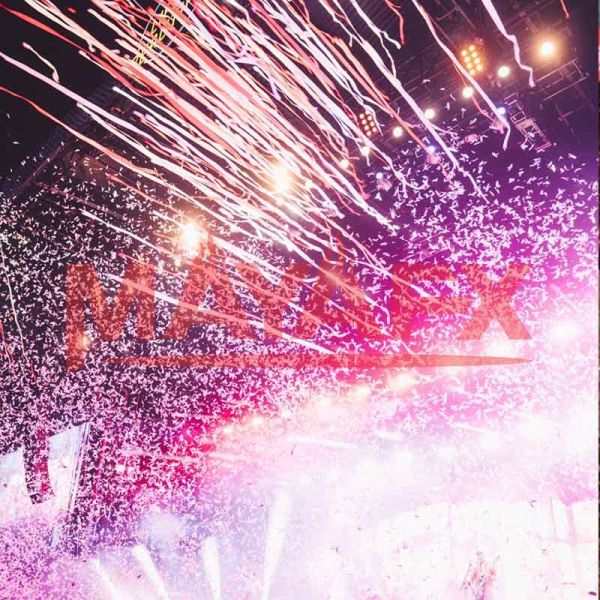 Mini Streamer Confetti Cannon with 14M  Height, 60W Power, and DMX512 Control Mode for Events