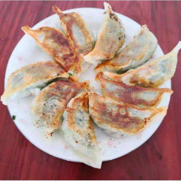 Factory Price Semi Automatic Japanese technical  dumpling gyoza making machine