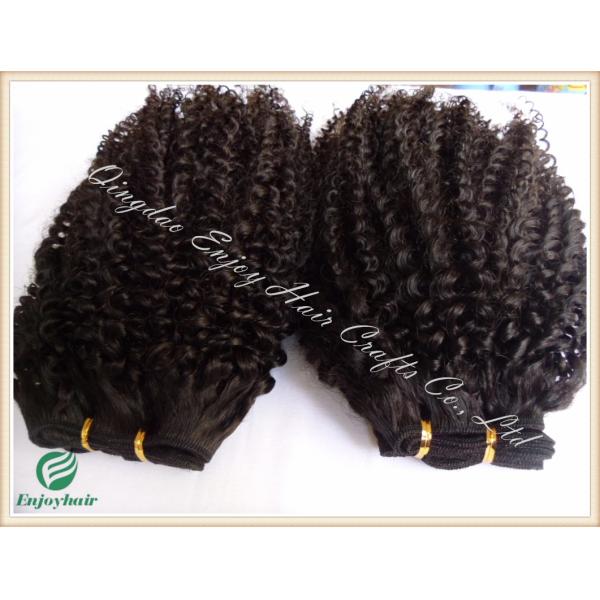 Malaysian 5A virgin remy hair weave ,natural color(can be dye) curly 10''-26''length hair