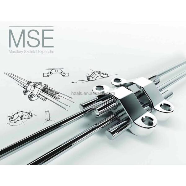 Instruments dentaires en acier inoxydable de type normal et de type pied-de-biche Orthodontique Mini Expandant vis de rétraction vis Hyrax
