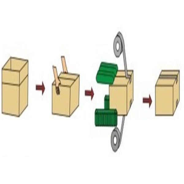 50Hz 380V Carton Sealing Machine High Speed For Fish Canning Product Package