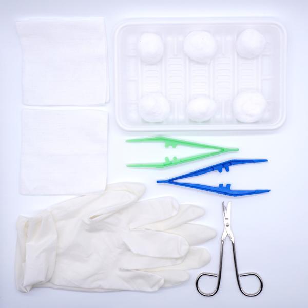 Commercial Disposable Sterile Dressing Set / Safe Surgical Dressing Kit