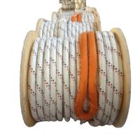 Le double de fibre de polyester a tressé le remorquage de corde d'UHMWPE chalutant le brin 12