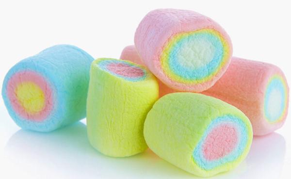 Cotton Candy Processing Line Marshmallow Production Line Snake Machine 100kg/H