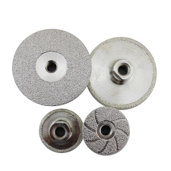 14 Diamond Concrete 1.8mm Diamond Saw Blades Vacuum Brazed 22.23mm Inner Hole