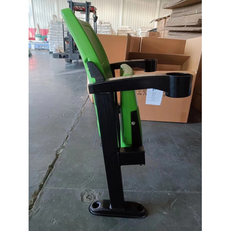 Retractable Grandstand Seating with Foldable Backrests - Durable HDPE Material and Customizable Options for Indoor Sports Arenas
