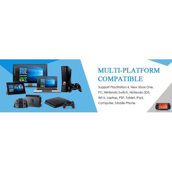 FCC наушников игры USB кабеля 2.2m изготовленный на заказ с отделяемым Mic