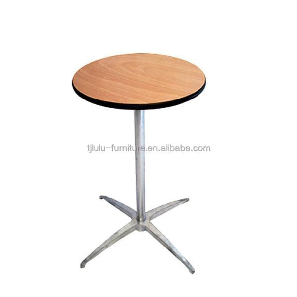 Natrual Solid Wood Frame Wooden Restaurant Bar Stool Counter Height Bar Stools High Wood Tables Dining Folding Table