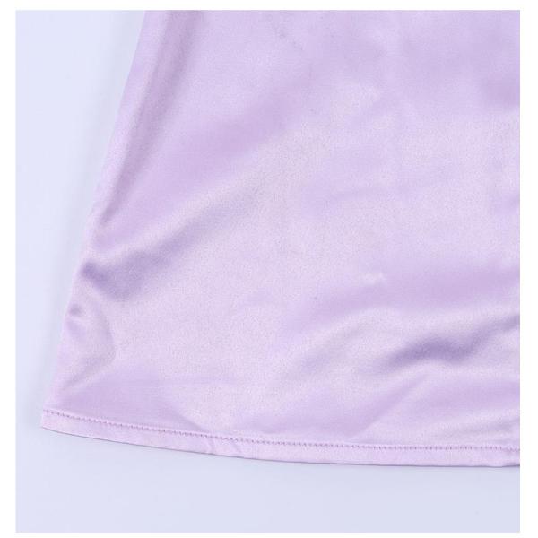 Pleated Backless Tie Strap Sexy Women Dresses 71cm A Line