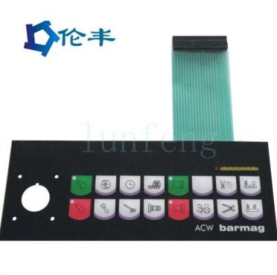 2,54 Pin Waterproof Membrane Keypad