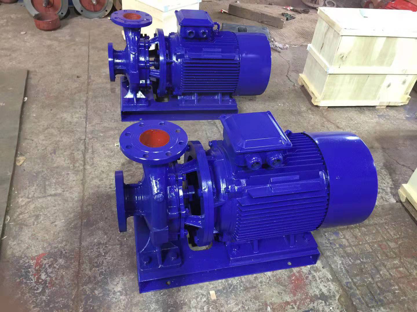 Насос мотора monoblock трубопровода одиночного этапа всасывающего насоса конца ISW горизонтальный