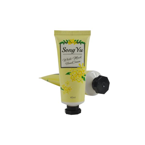 Shampoo cleanser body lotion face cream cosmetic packaging 50ml 60ml 120ml 150ml plastic squeeze tube with bamboo lid
