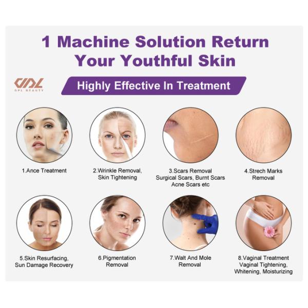 AS62 Milk light skin rejuvenation instrument NIR Tech Whitening and rejuvenation, shrinking pores