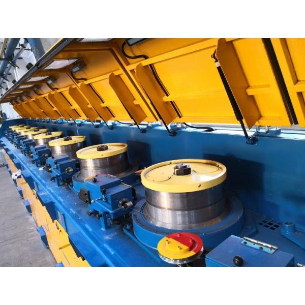 Servo Direct Connection Wire Processing Machine , Straight Wire Drawing Machine