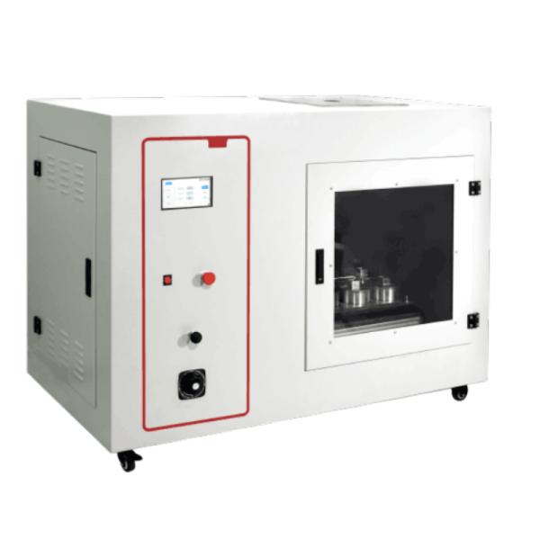 ISO 22612 Machine d'essai de pénétration microbienne à l'état sec Testeur de pénétration bactérienne des particules sèches