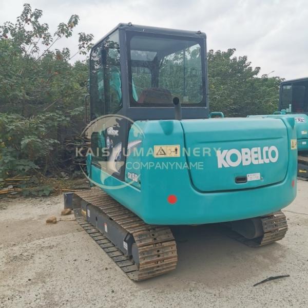 Good Condition Kobelco SK 60 Excavator Mini with 0.24 m3 Bucket Capacity in Shanghai