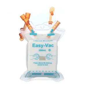 Reusable Easy-Vac Suction Reservoir Closed Suction Reservoir System Convenient