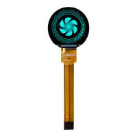0.99 Inch Circular TFT LCD Display 125x115 Resolution SPI Compact